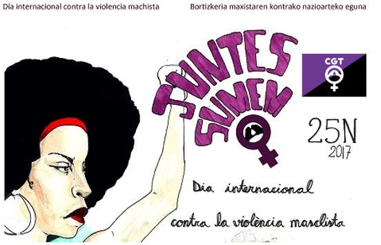 25 Novembre dia internacional contra la violencia masclista